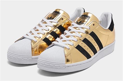 adidas red and gold|gold sneakers for men.